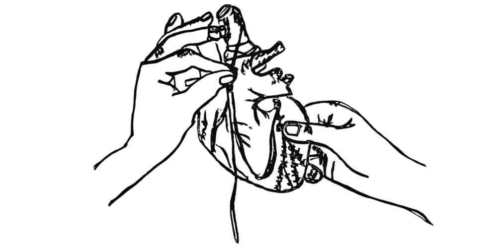 Healing doesn’t mean fixing yourself – emotional healing illustration