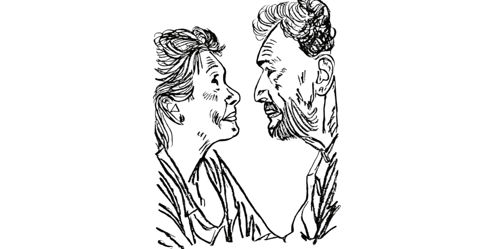 Quiet moment of connection