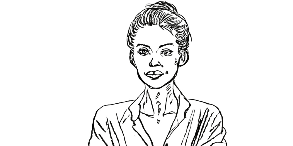 Woman lying peacefully with hand on chest, staying with sadness without fixing it