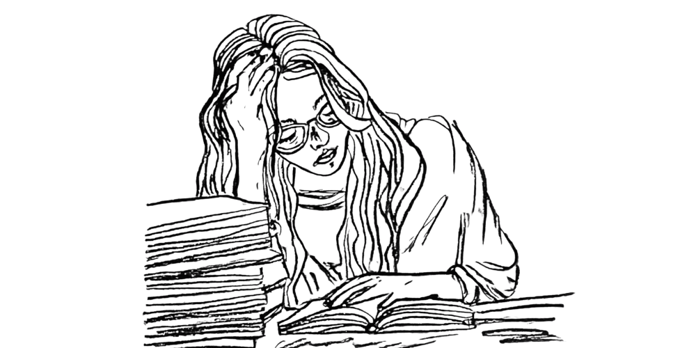 exhaustion from overworking and burnout pressure