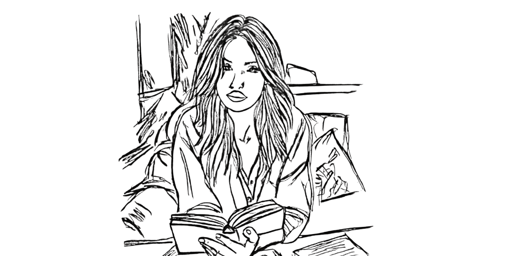 Woman journaling slowly with vulnerability