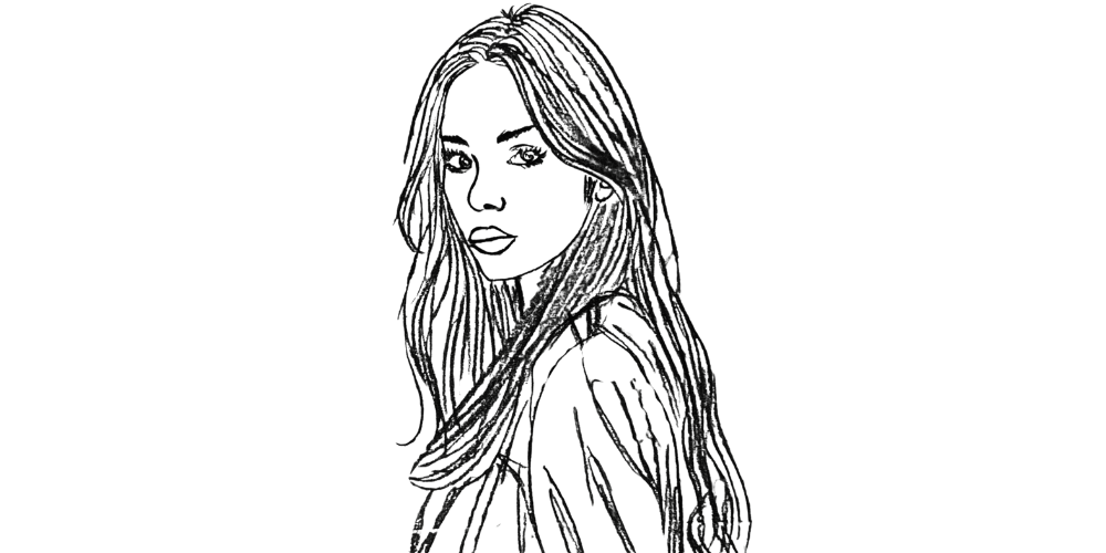 Drawing of quiet truth – unspoken feelings