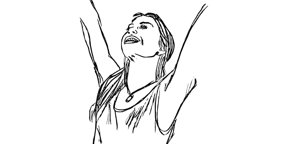 Beauty in the unfamiliar self, representing meeting a new version of yourself with kindness.