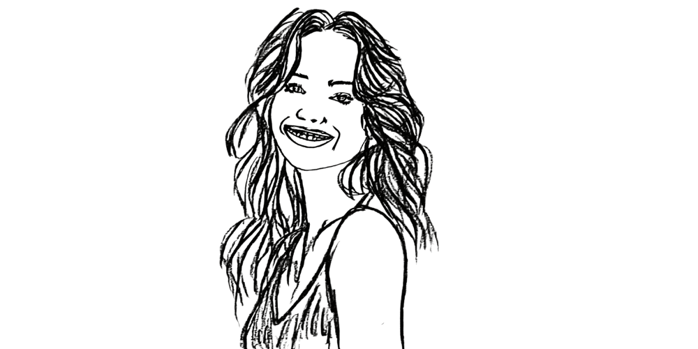 Smiling woman — a glimpse of who I’m becoming