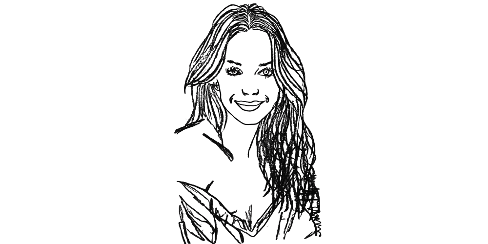 Smiling woman, embodying confidence in saying no with kindness