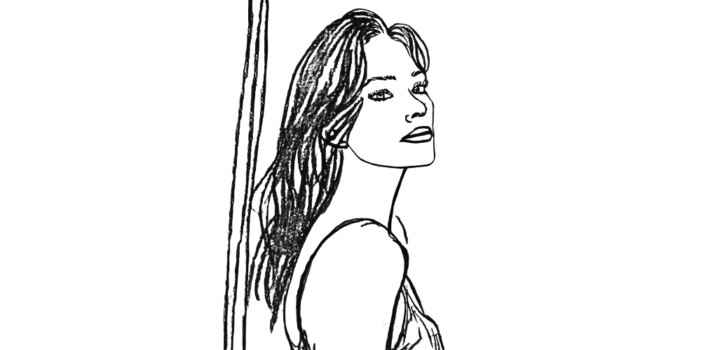 Calm woman reflecting on saying yes to herself