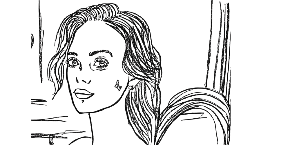 Woman looking ahead with clarity after setting boundaries