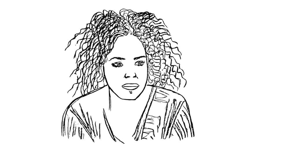 Woman standing with confidence, taking up space without apology