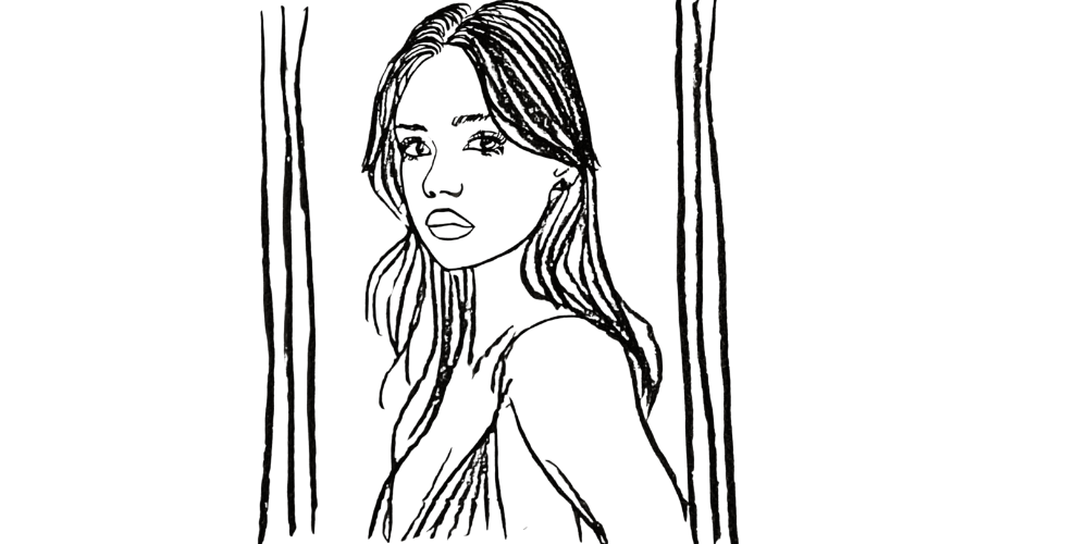 Living quietly with integrity – portrait sketch