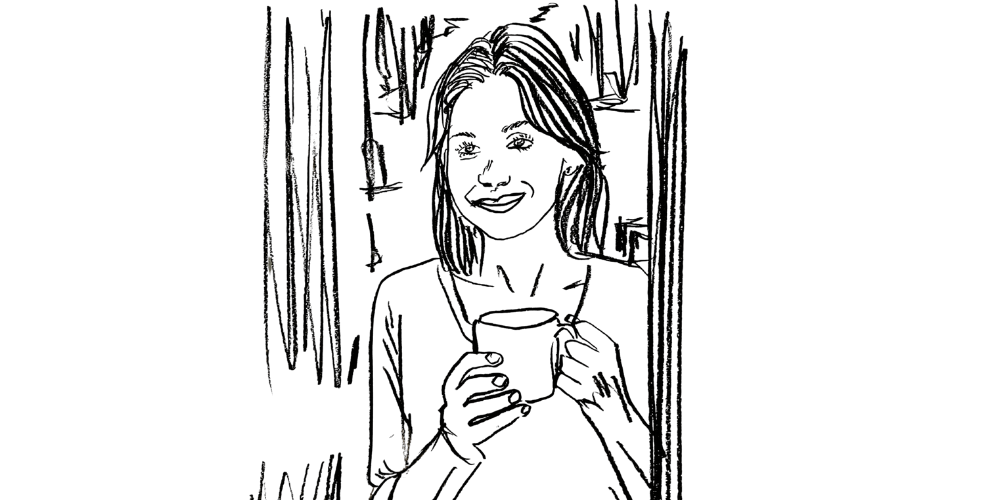 Designing a life that nourishes me — calm moment with tea, journal, and morning light (Mibosma).