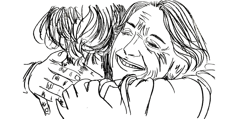 Redirecting energy — woman walking through sunlight, centered and grounded (Mibosma).