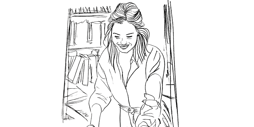 Tiny rituals that bring me back to myself — quiet morning with tea and journal (Mibosma).