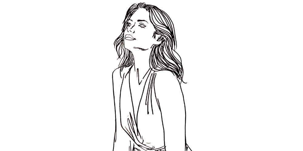 Letting go of control — woman walking barefoot through sunlight (Mibosma).