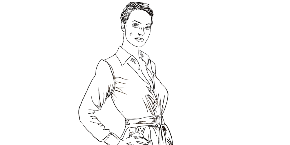 Letting the mess be part of the meaning — woman surrounded by papers and light, calm amid imperfection (Mibosma).