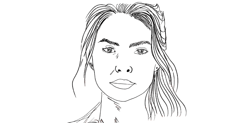 Trusting life doesn’t mean controlling it — calm woman’s face in stillness, symbol of gentle faith and surrender (Mibosma).