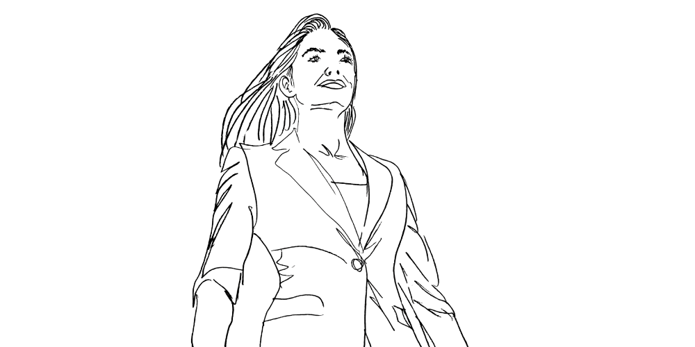 Listening for small signals — steady posture, wind in the hair, open to subtle guidance (Mibosma).