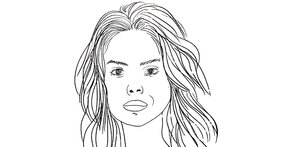 Faith, for me, looks like staying open — calm portrait, wind through hair, quiet trust (Mibosma).