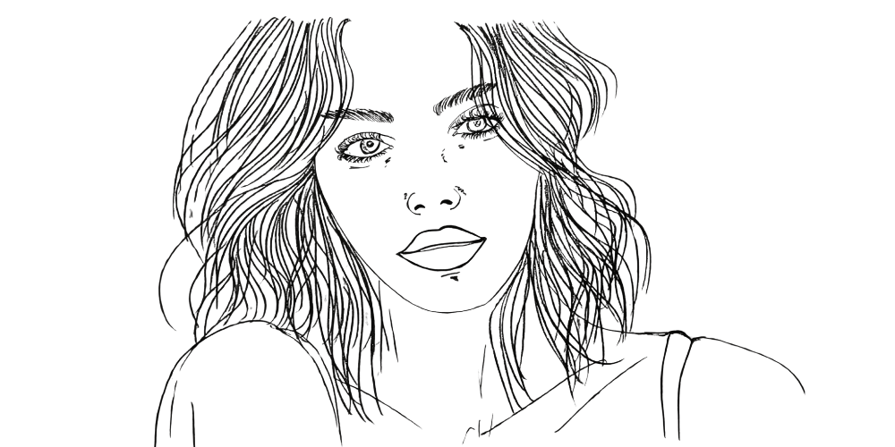 Hand-drawn scene expressing calm presence without emotional numbness – Mibosma illustration