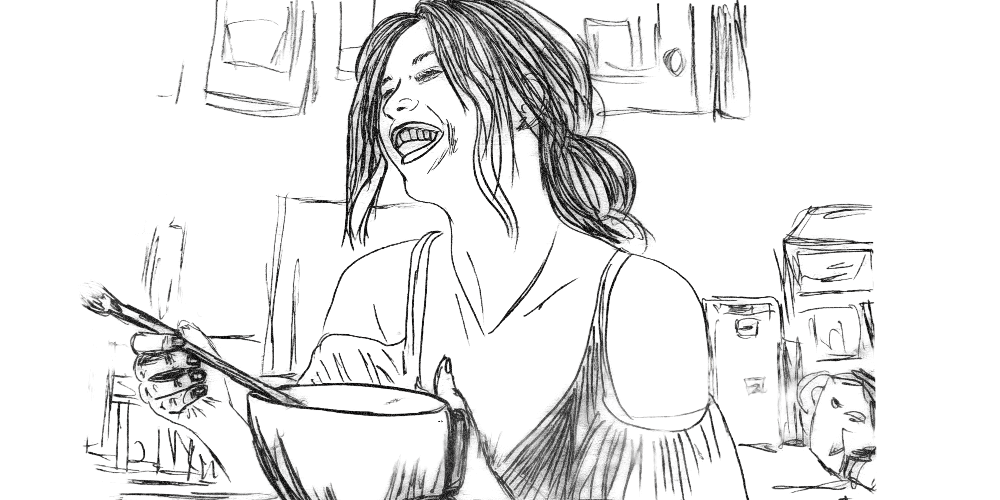 joy in everyday moments, gentle presence and embodied happiness