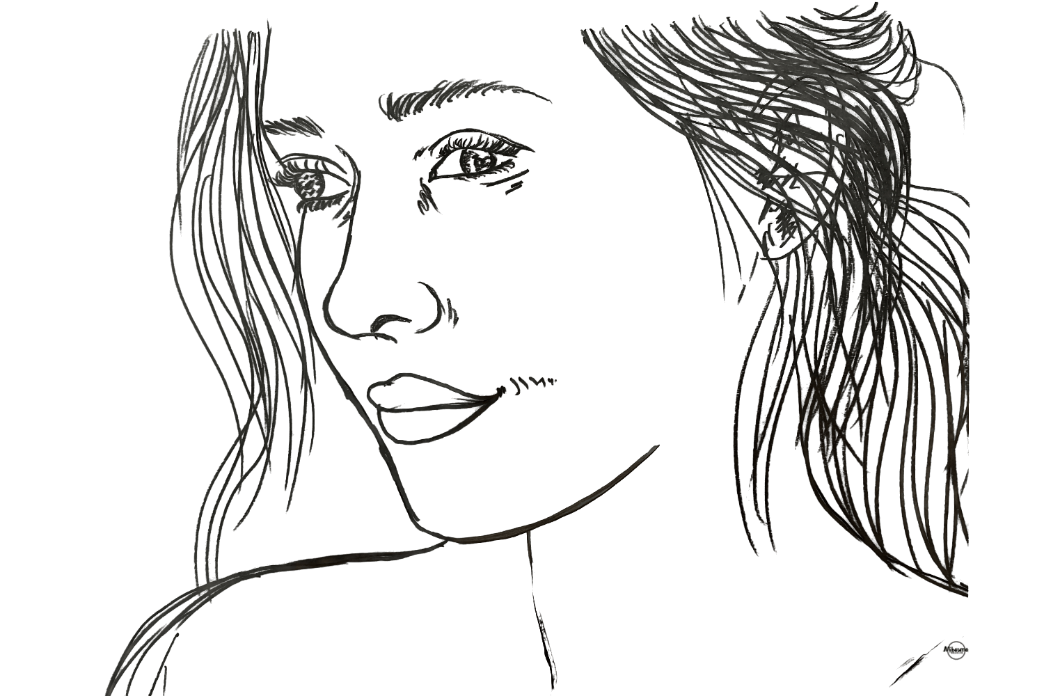 illustration of a person opening their heart gently, symbolizing letting others in with presence and boundaries