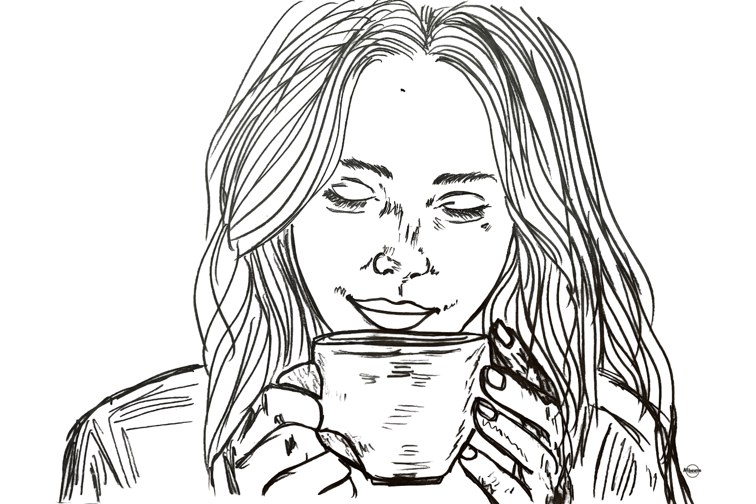 illustration representing authenticity as inner light and self-acceptance