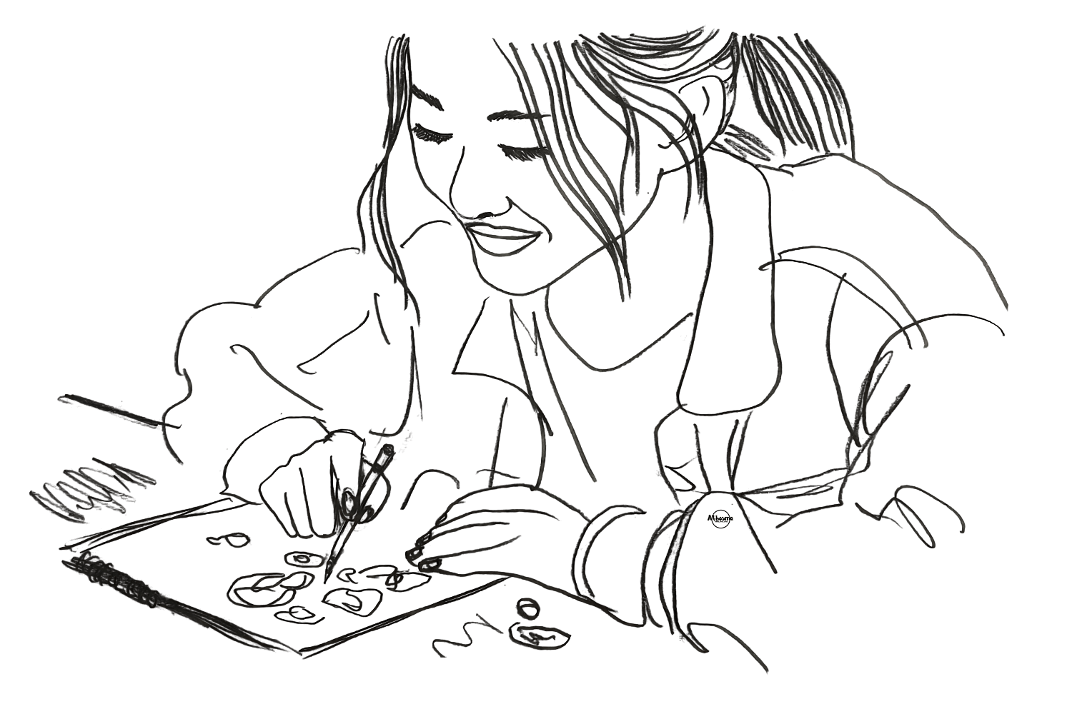 woman sitting calmly in a simple peaceful space reflecting on slow living and emotional clarity