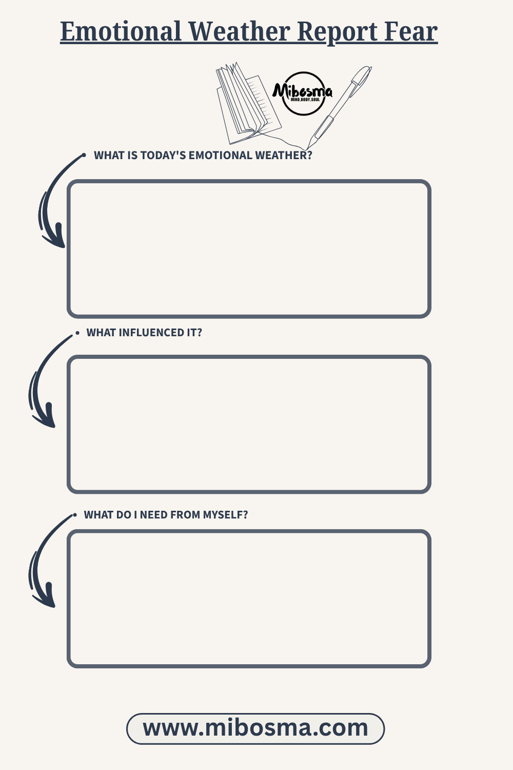 Emotional Weather Report worksheet by Mibosma