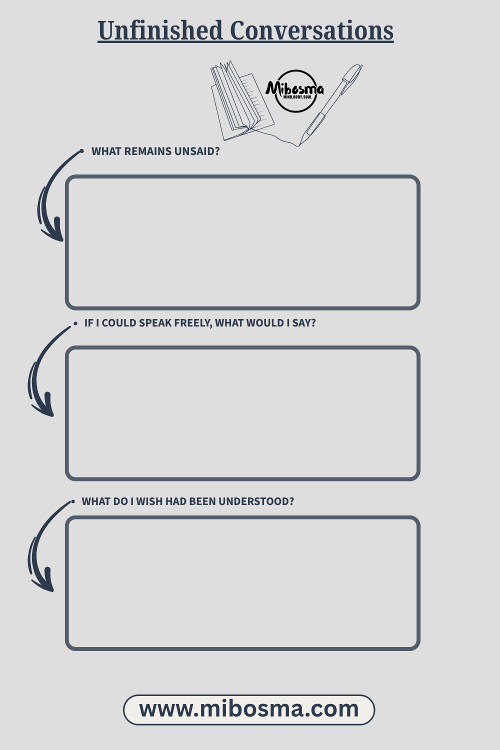 Unfinished Conversations worksheet by Mibosma