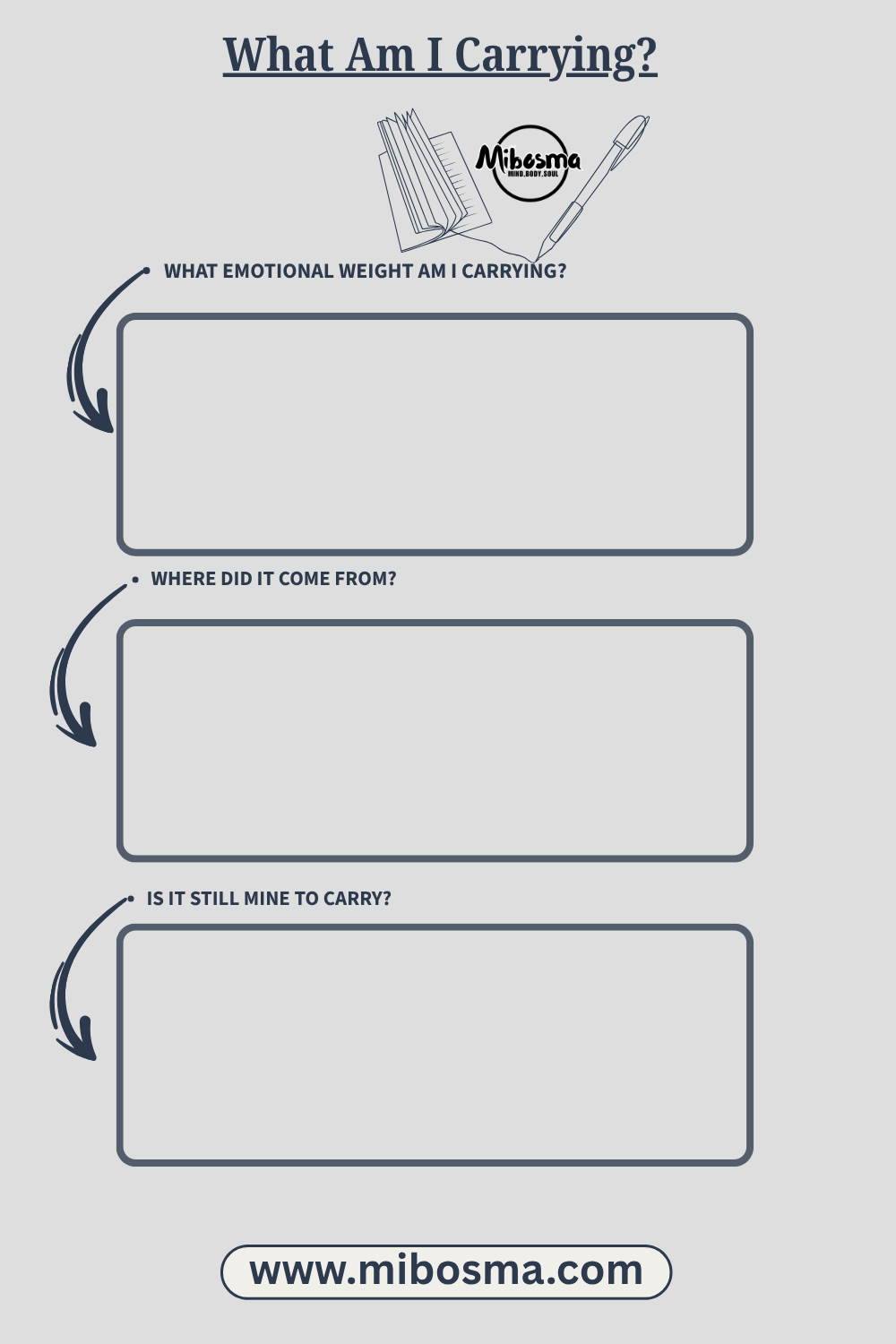 What Am I Carrying worksheet by Mibosma