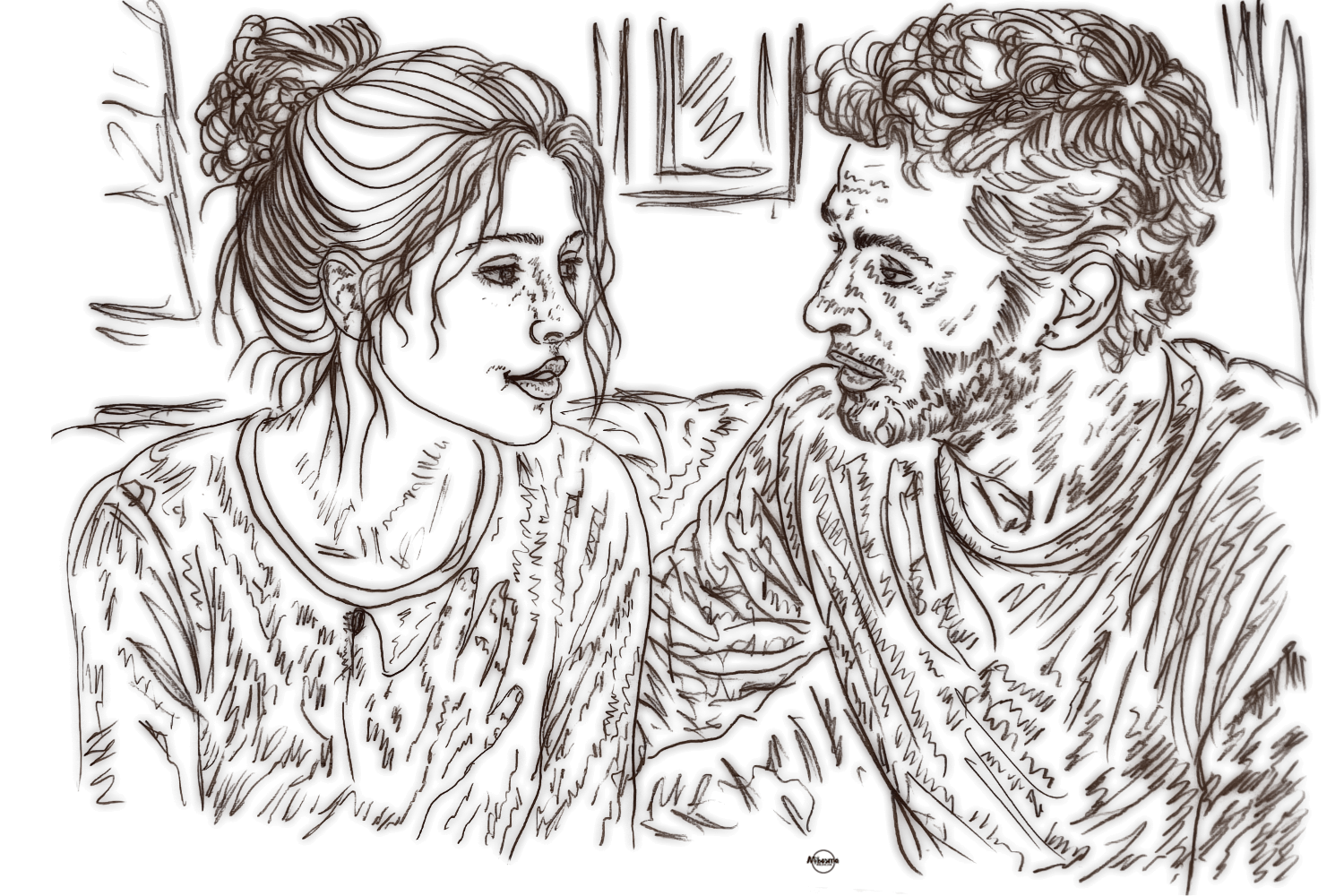 couple having an honest and respectful conversation, representing healthy communication, emotional vulnerability, trust, conflict resolution, and stronger relationships