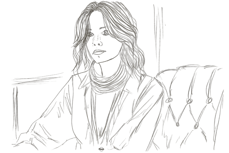 Woman sitting quietly while carrying deep emotional pain that remains invisible to everyone around her.