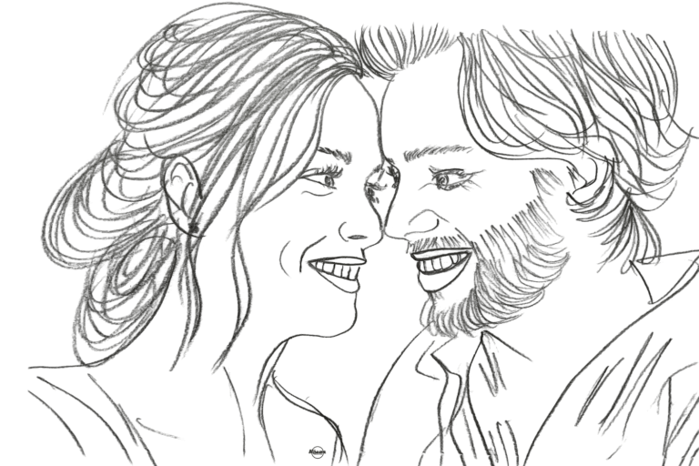 couple sharing a sincere moment, representing healthy love, individuality, emotional connection, personal identity, and growing together without losing yourself
